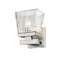 Z-Lite Astor 1 Light Wall Sconce, Brushed Nickel & Clear 1936-1S-BN - alternate 3